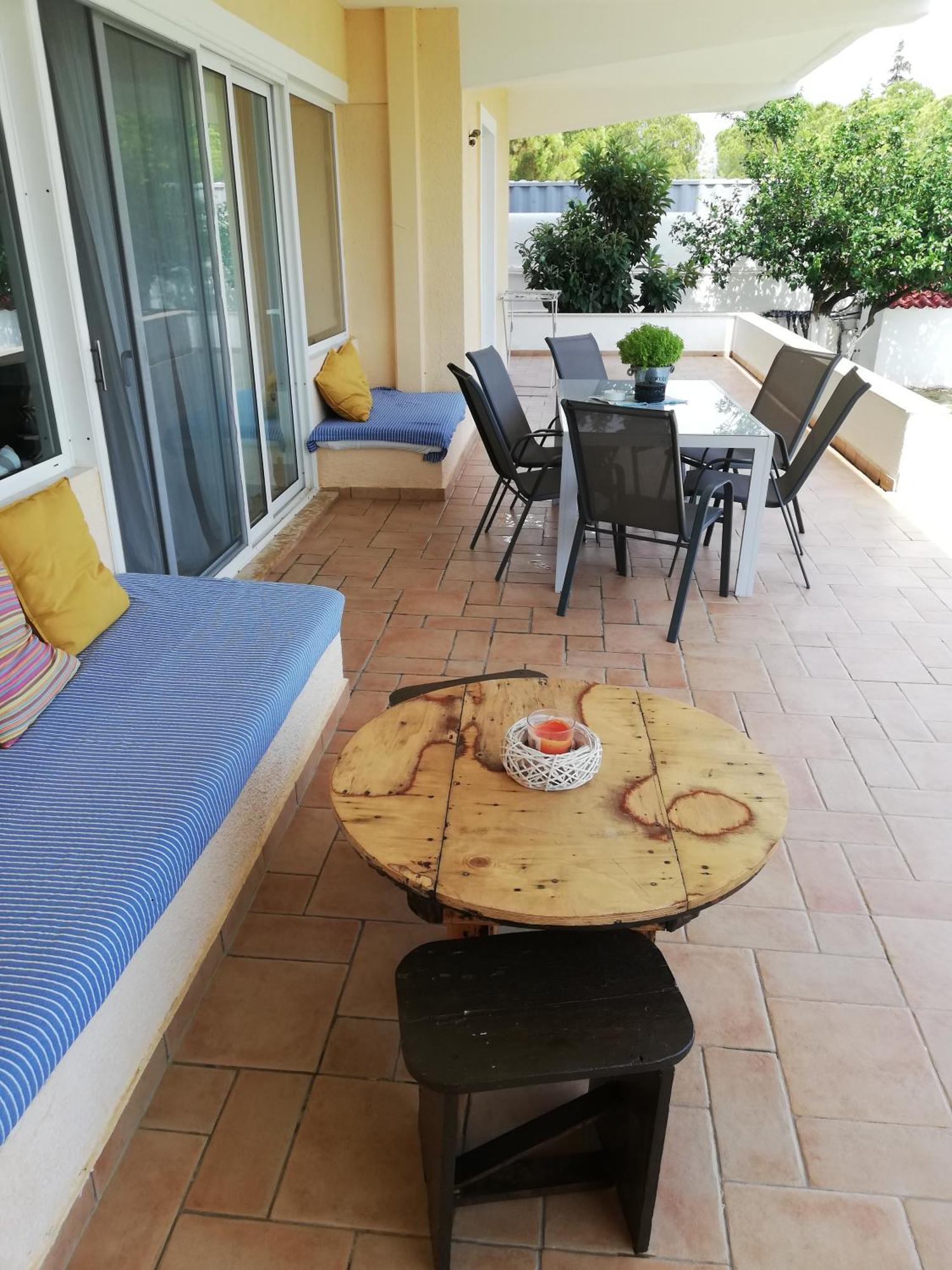 Marathon Beachside Villa 100M From The Beach Schinias Extérieur photo